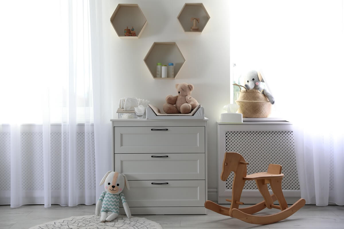 Changing Table with Drawer
