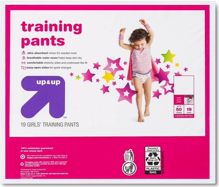 Girls’ Training Pants - Up & Up